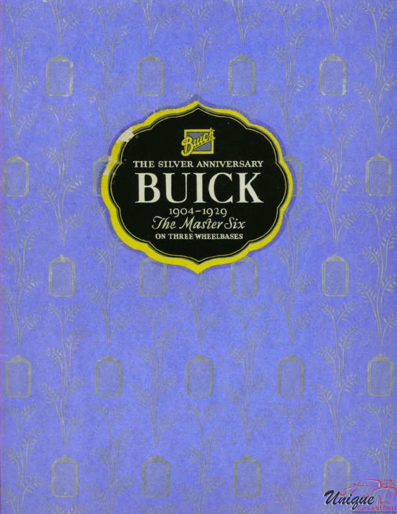 1929 Buick Silver Anniversary Brochure Page 27